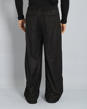 Pantalone Gamba Larga Nero