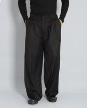 Pantalone Gamba Larga Nero