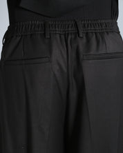 Pantalone Gamba Larga Nero