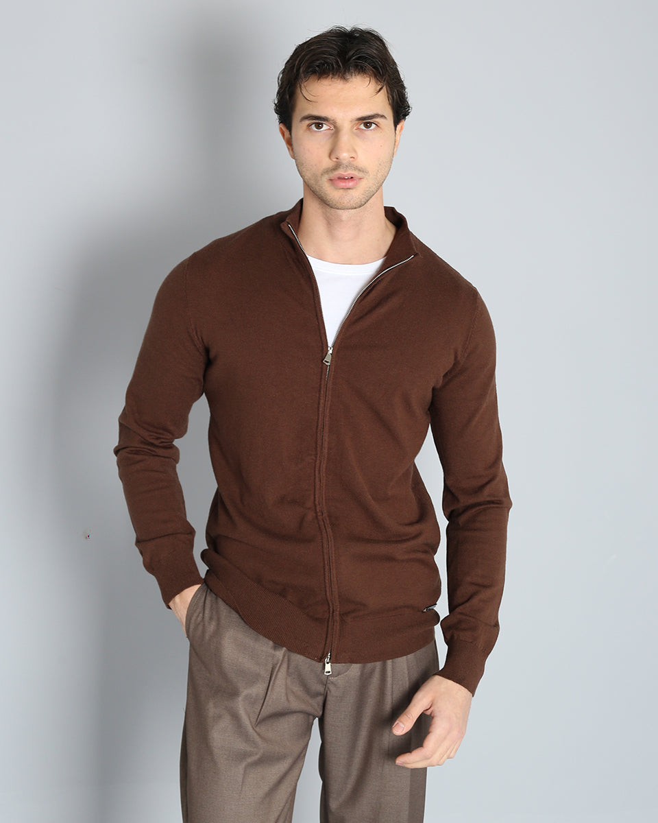 Maglia Mezzocollo con zip