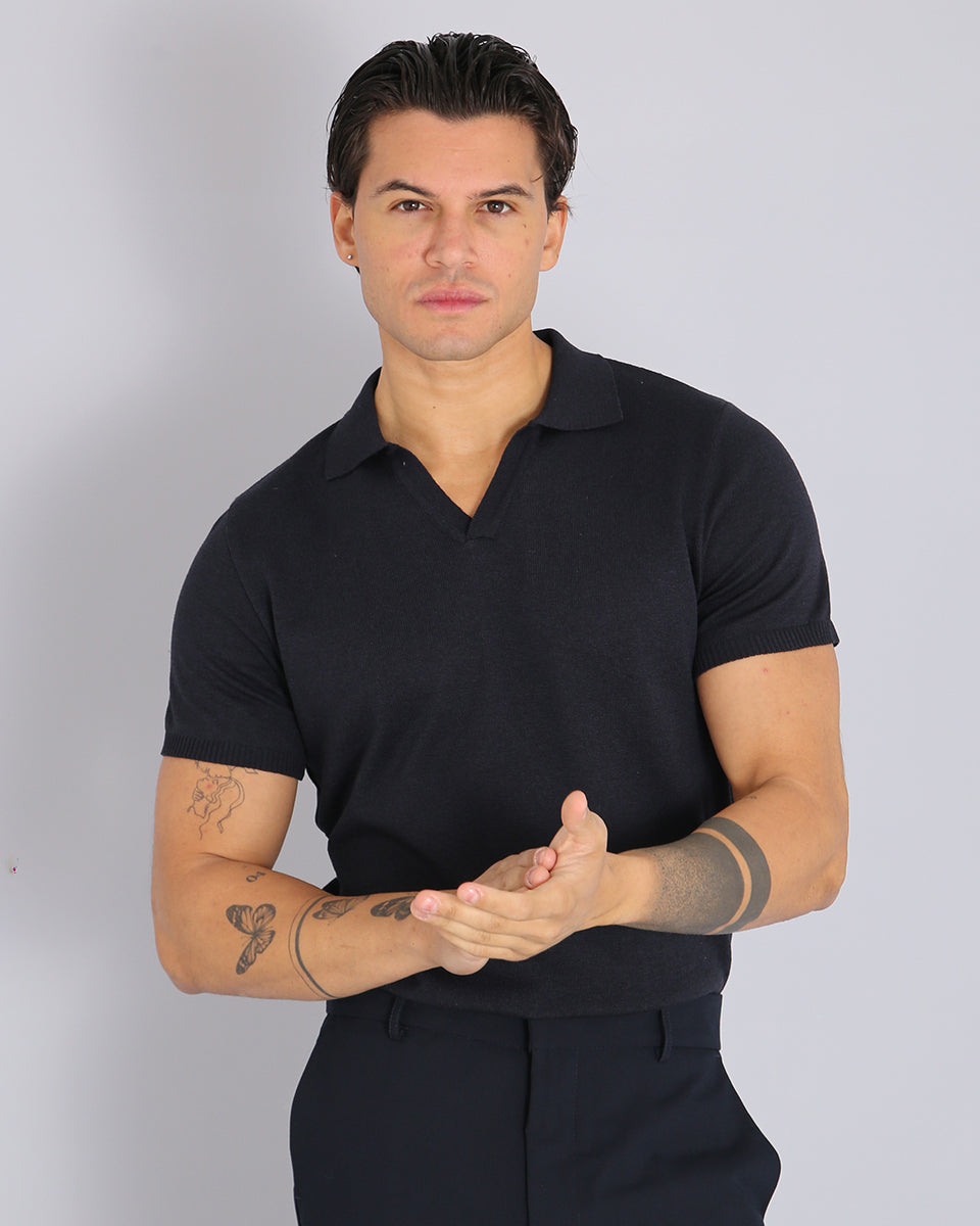 Msm Studio Polo half sleeve without buttons