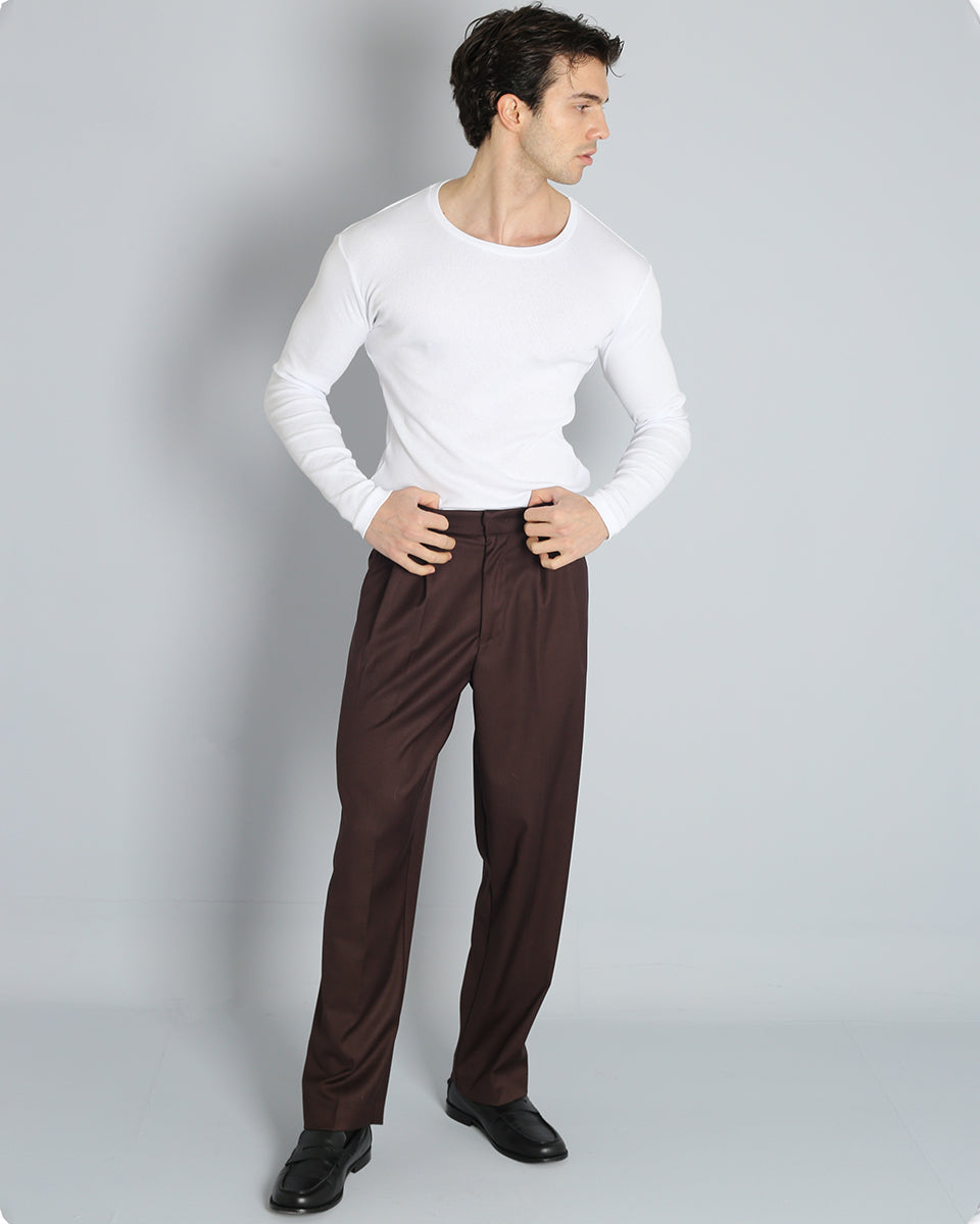 Wide Fit Trousers