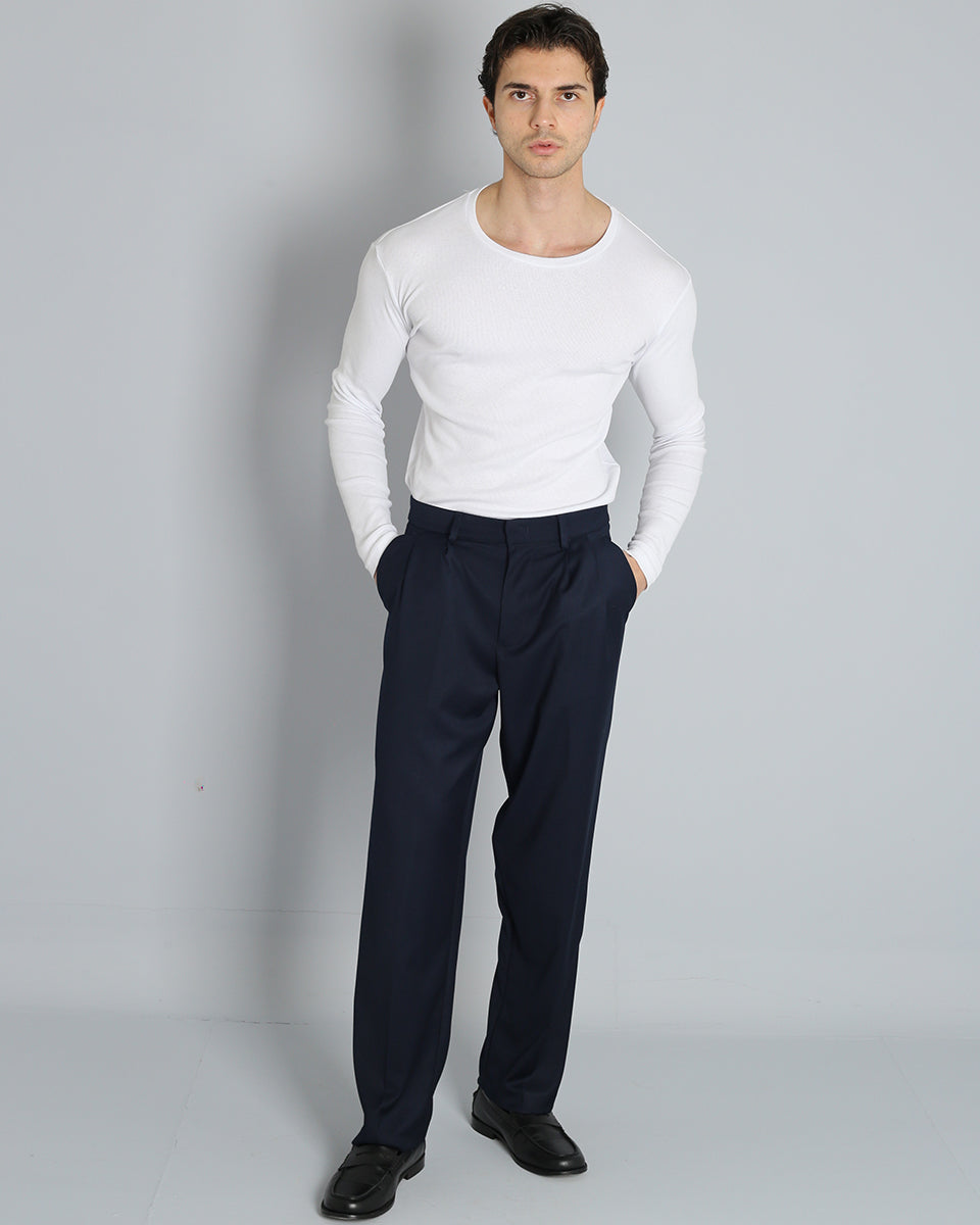 Wide Fit Trousers