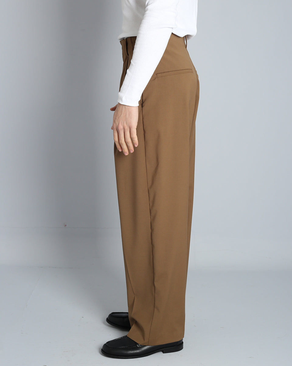 Pantalone Relaxed Fit Vita Alta