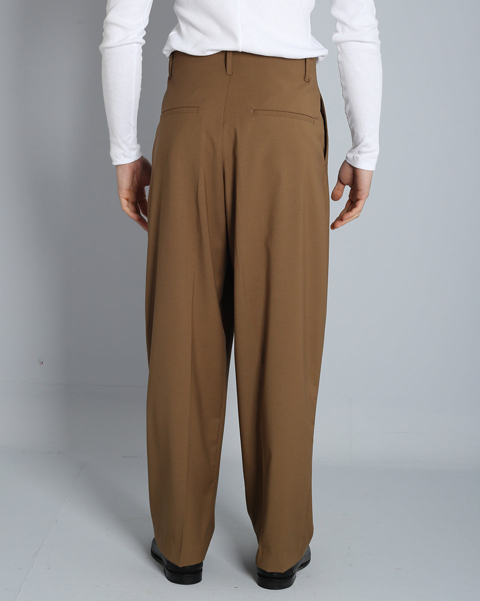 Pantalone Relaxed Fit Vita Alta