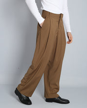 Pantalone Relaxed Fit Vita Alta