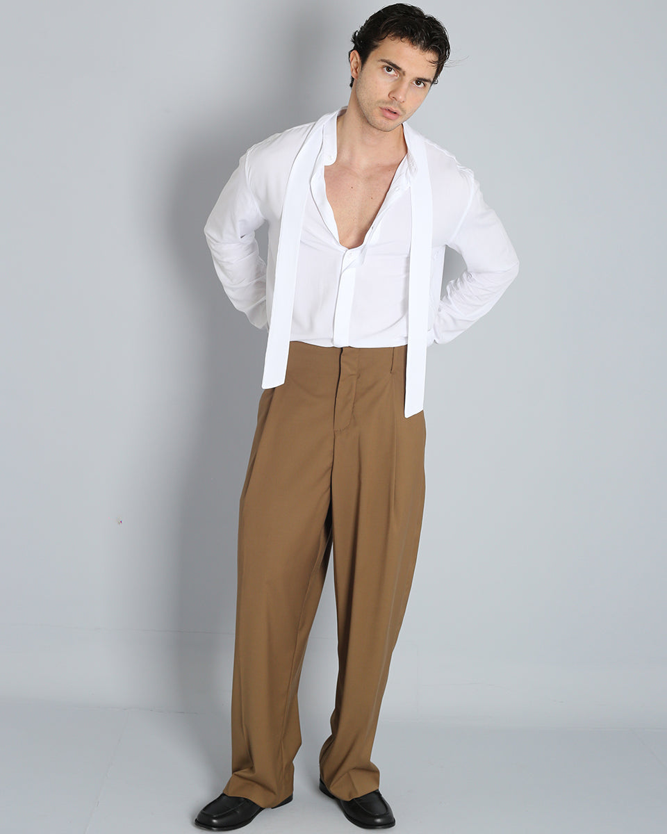 Msm Studio Structured Tailored Trousers