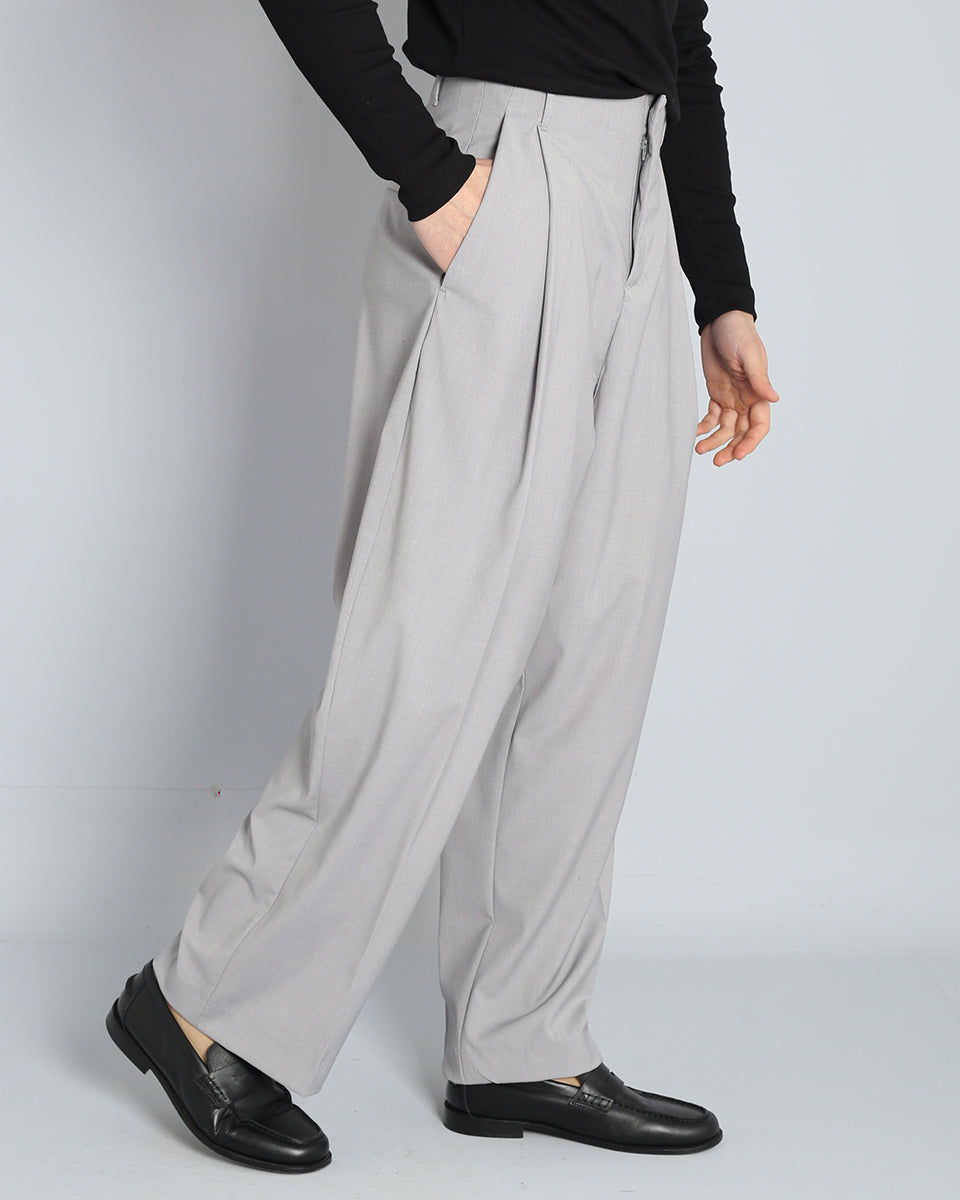 Pantalone Relaxed Fit Vita Alta