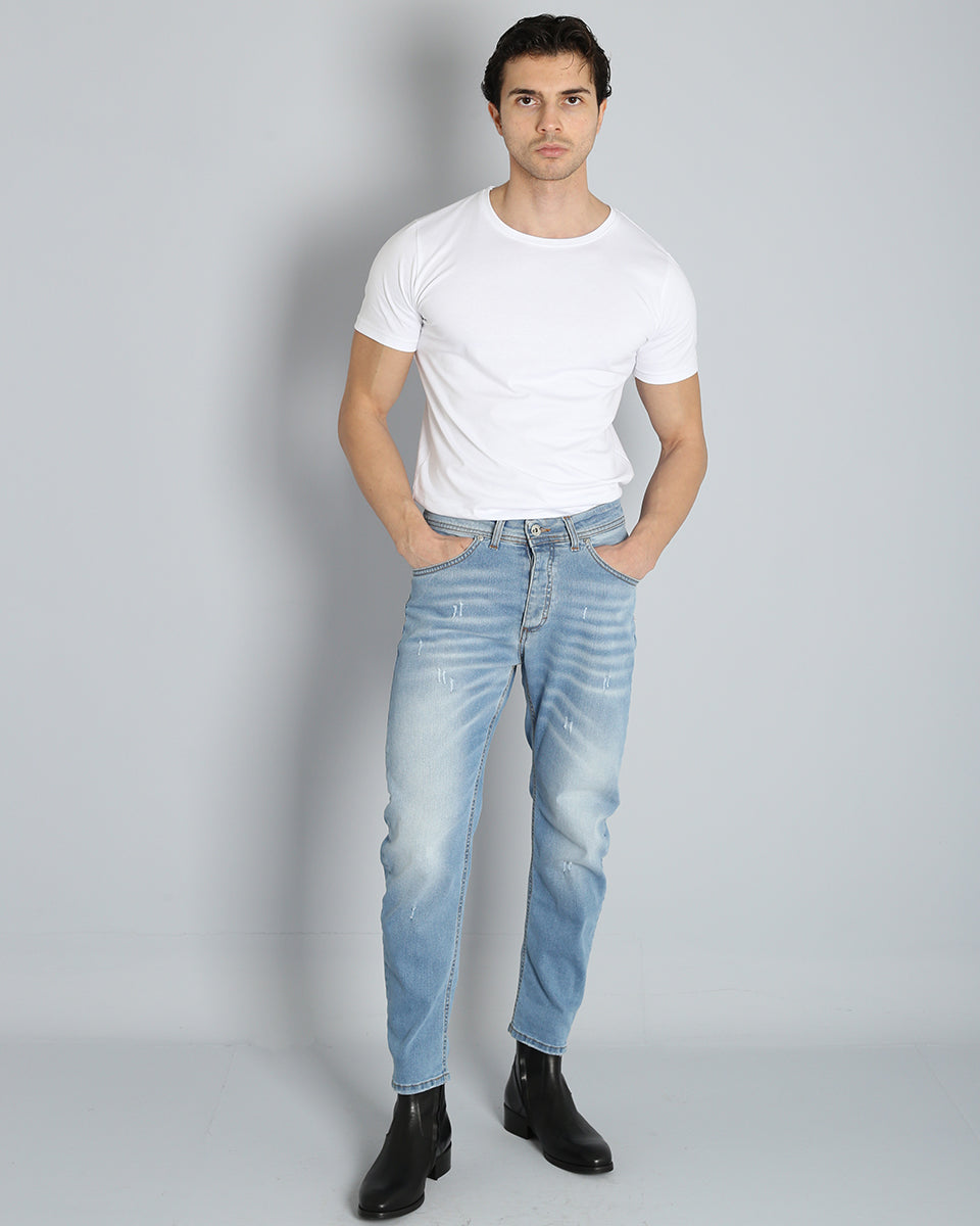 Denim Regular Fit Chiaro