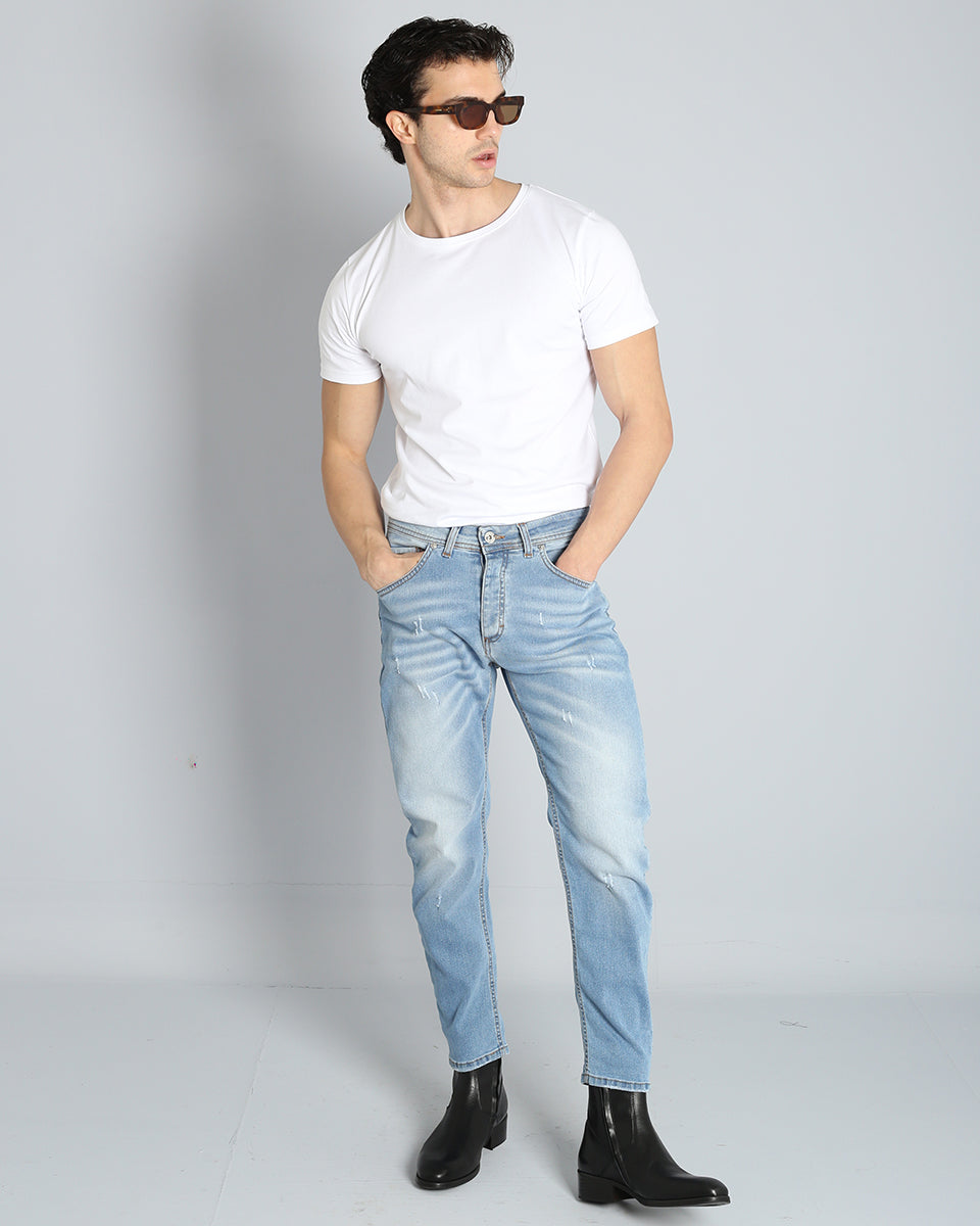 Denim Regular Fit Chiaro