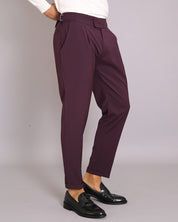 Msm Studio Structured Pants with Buckle 