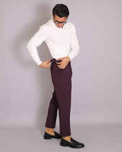 Msm Studio Structured Pants with Buckle 