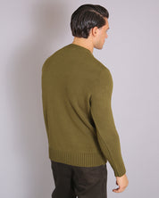 Msm Studio Crew Neck Sweater in Shaved Wool