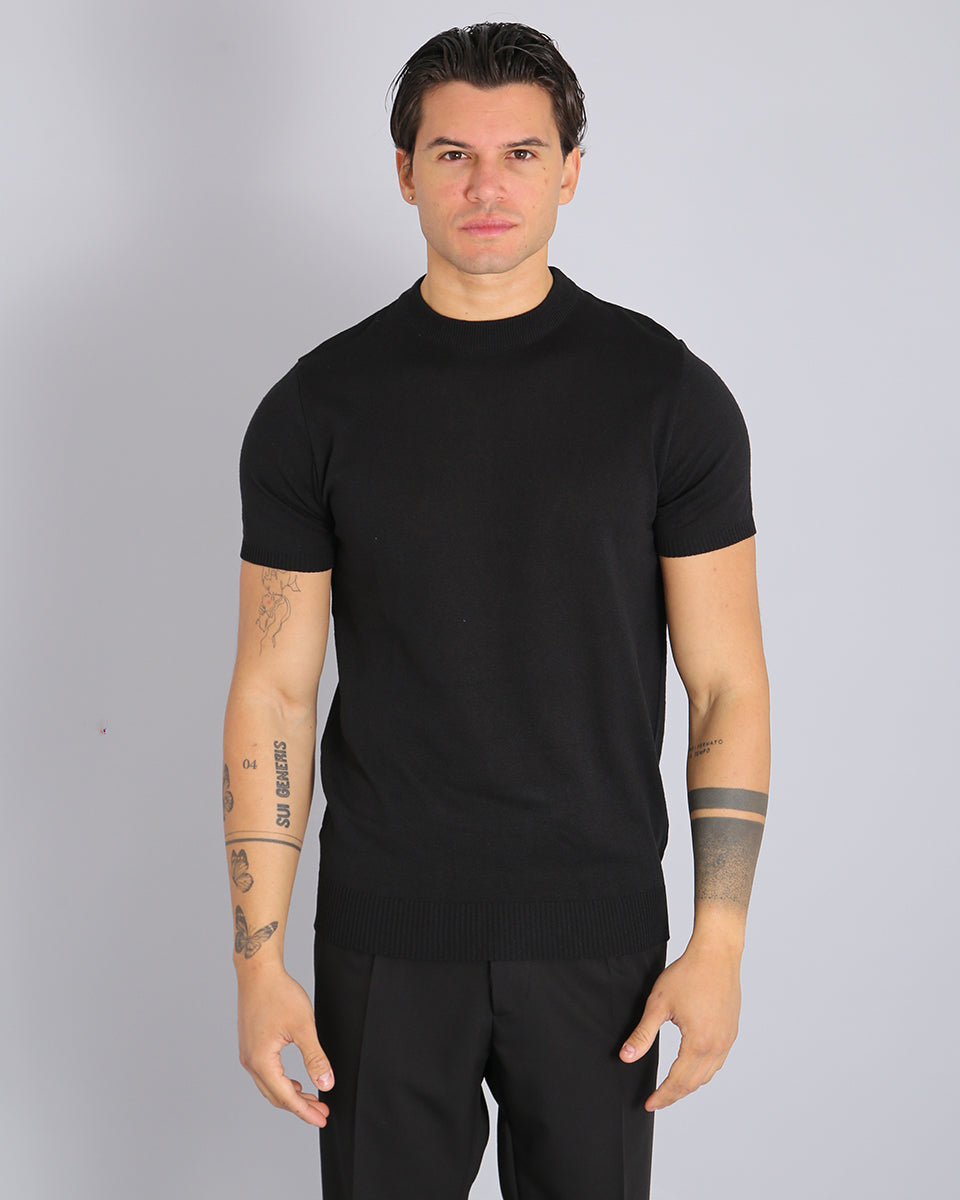 Msm Studio T-Shirt mezza manica in filo