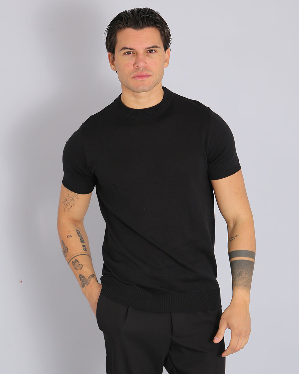 Msm Studio T-Shirt mezza manica in filo