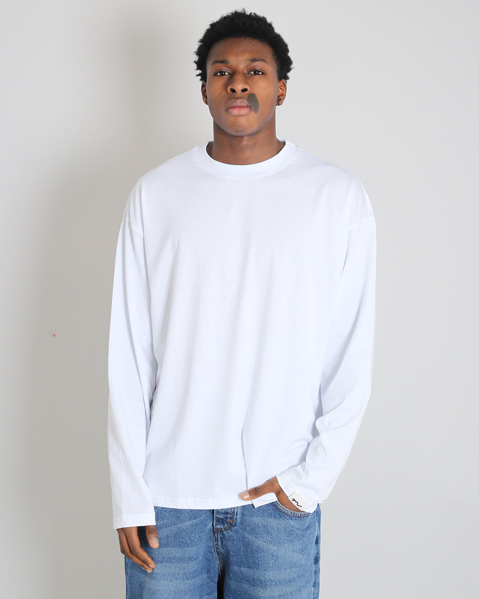 Basic Cropped Long Sleeve T-shirt