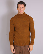 Msm Studio Half-Neck Sweater in Shaved Wool