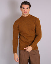 Msm Studio Half-Neck Sweater in Shaved Wool