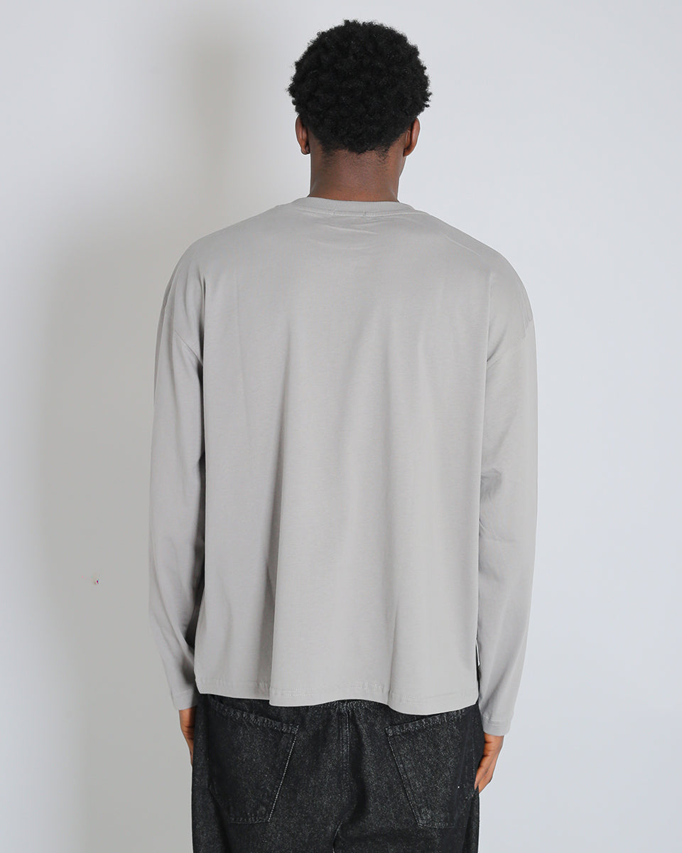 Basic Cropped Long Sleeve T-shirt