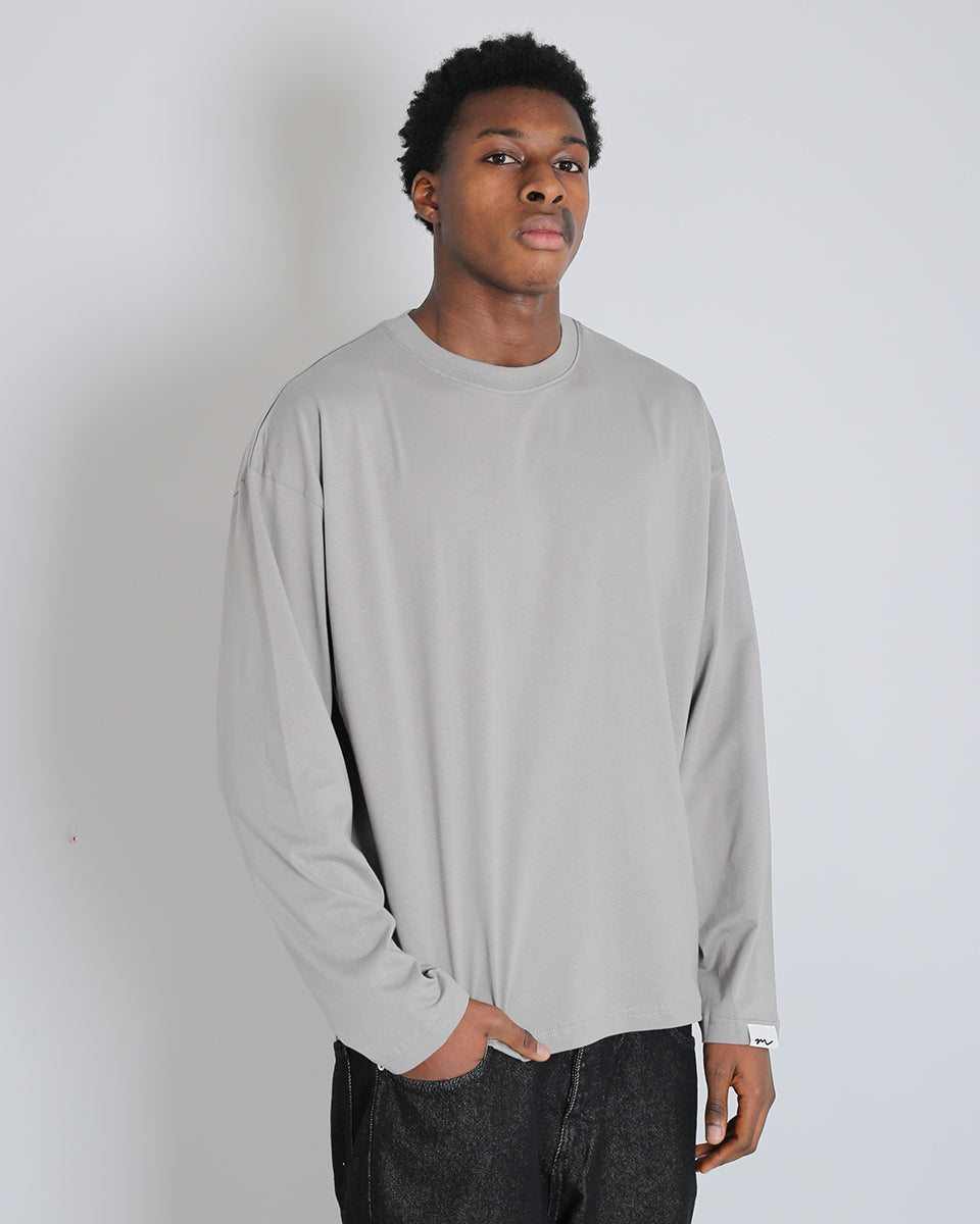 Basic Cropped Long Sleeve T-shirt