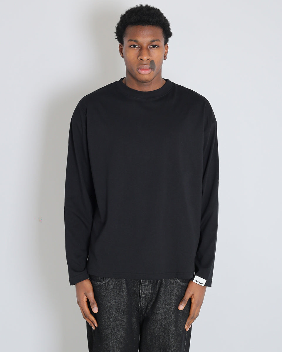 Basic Cropped Long Sleeve T-shirt