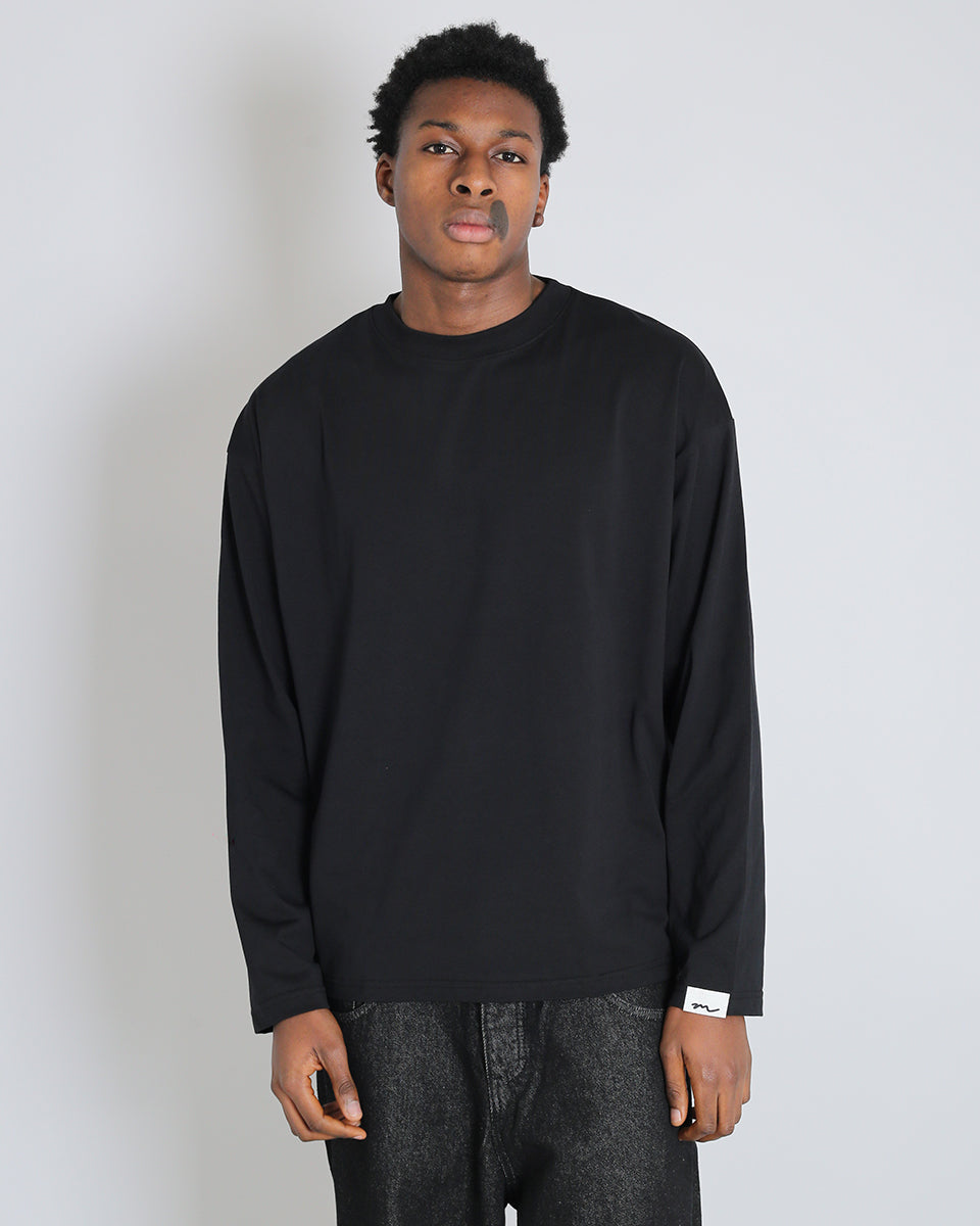 Basic Cropped Long Sleeve T-shirt