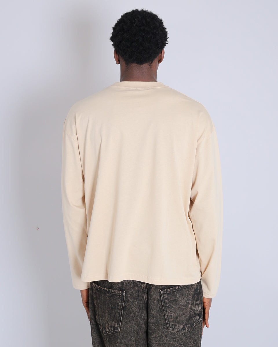 Basic Cropped Long Sleeve T-shirt