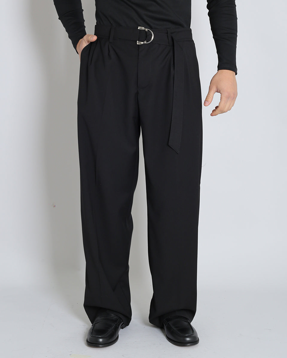 Pantalone Wide Fit con cintura