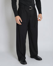 Pantalone Wide Fit con cintura