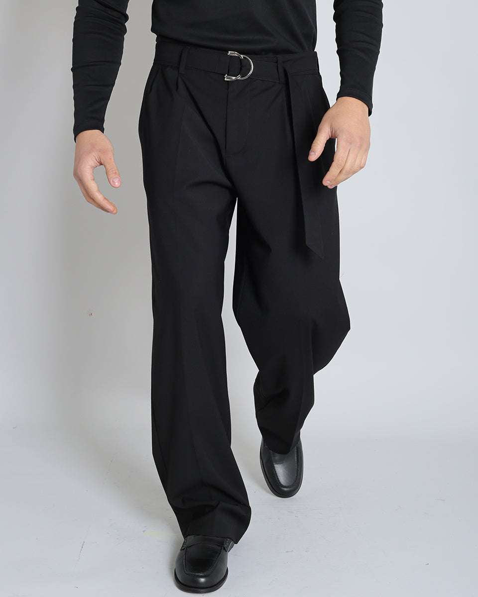 Pantalone Wide Fit con cintura