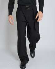 Pantalone Wide Fit con cintura