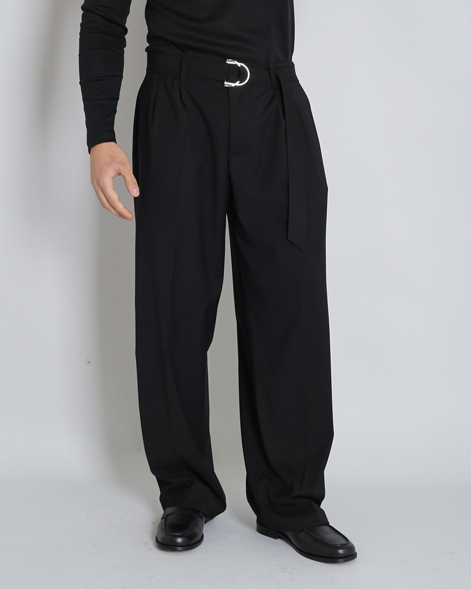 Pantalone Wide Fit con cintura