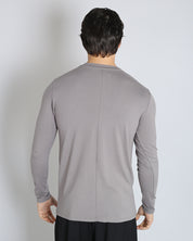 T-shirt in Viscosa manica lunga