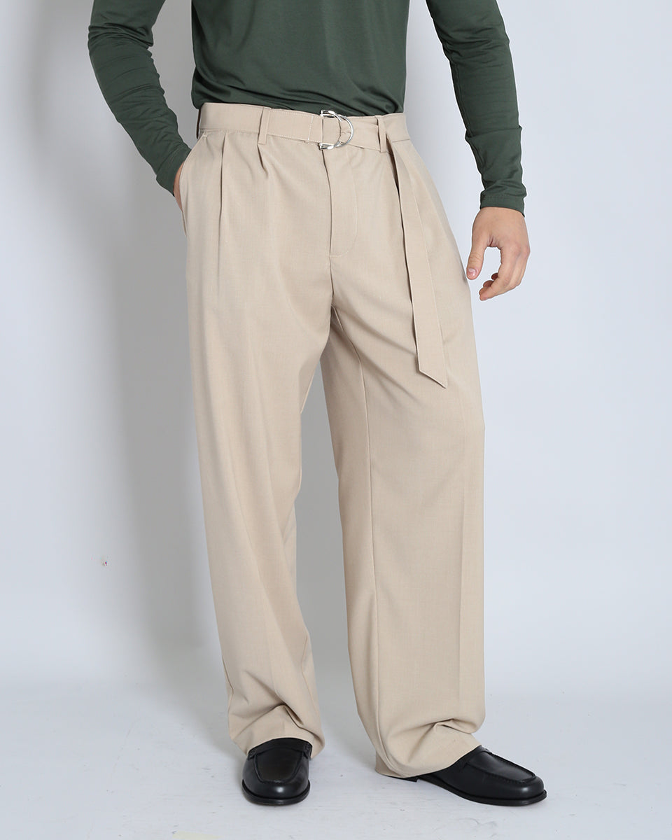 Pantalone Wide Fit con cintura