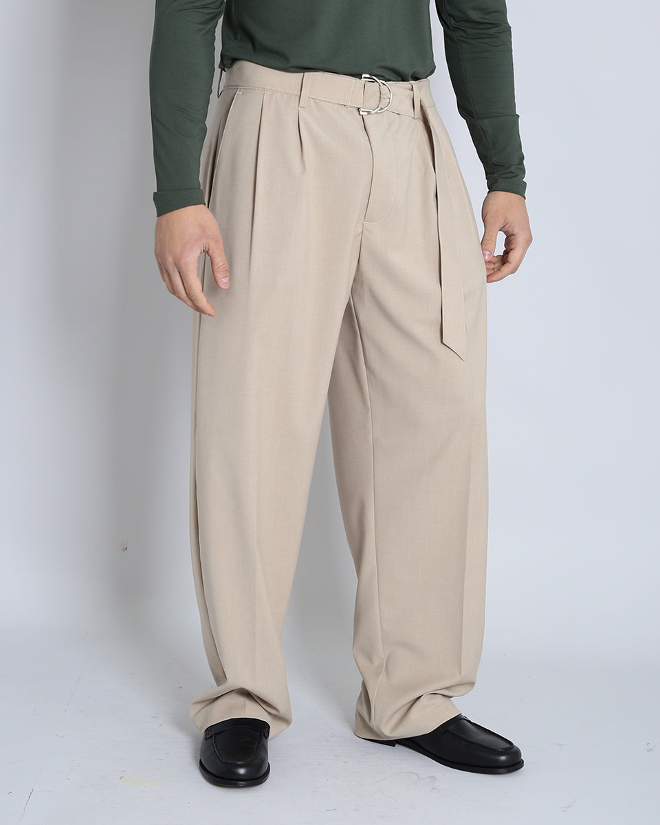 Pantalone Wide Fit con cintura