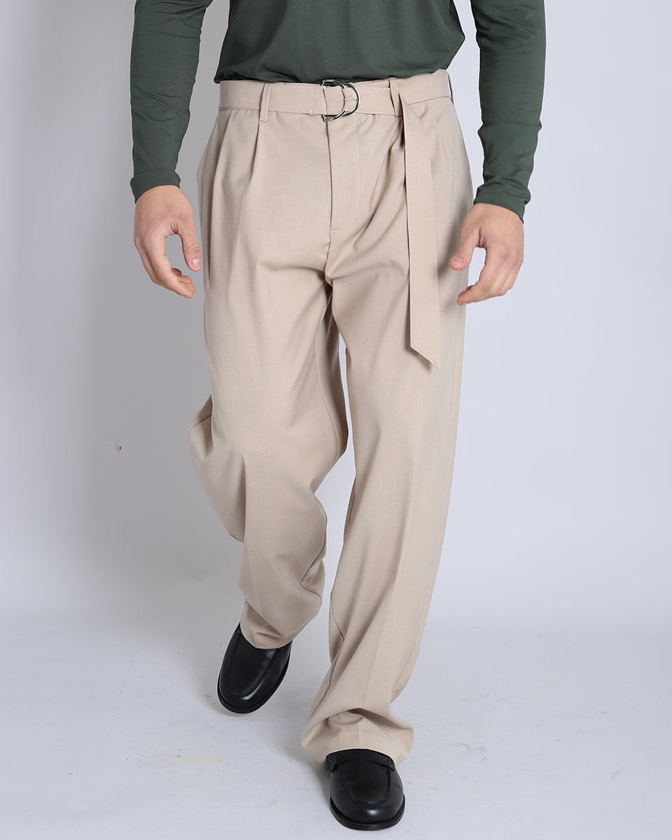 Pantalone Wide Fit con cintura