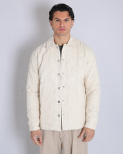 Jacket with flamed structure