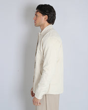 Jacket with flamed structure