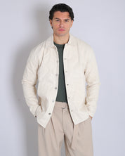 Jacket with flamed structure