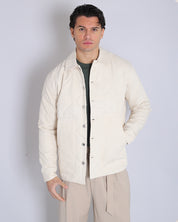 Jacket with flamed structure