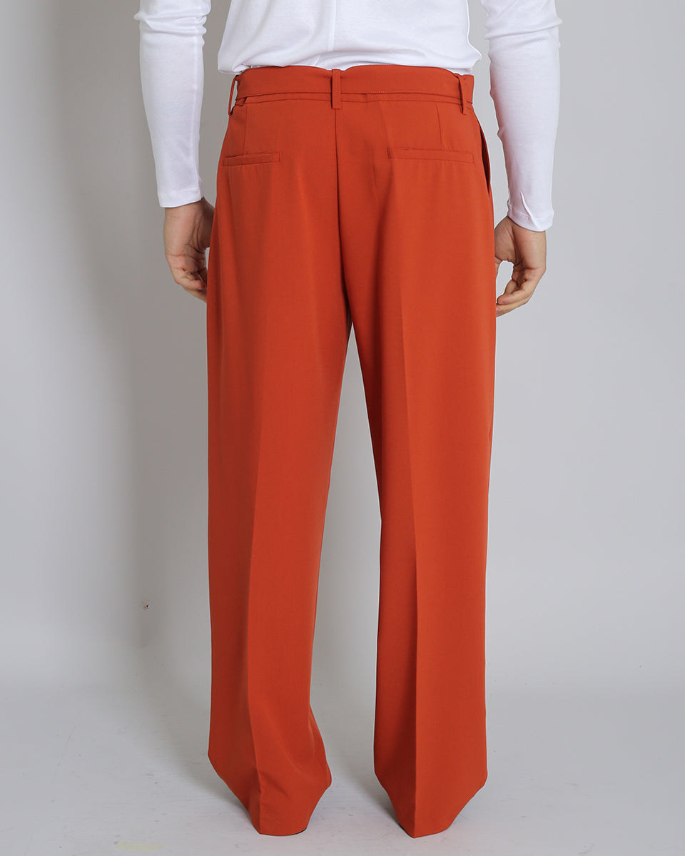 Pantalone Wide Fit con cintura