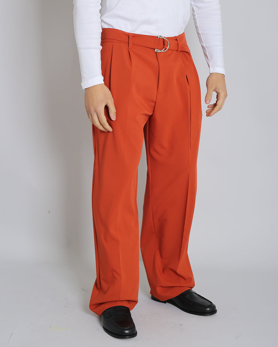 Pantalone Wide Fit con cintura