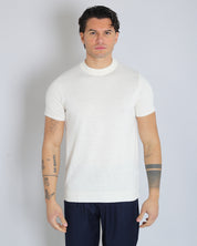 T-Shirt mezza manica in filo