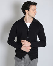 Slim Fit Cardigan in Thread