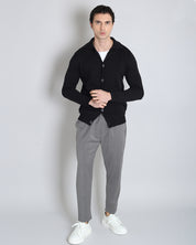 Slim Fit Cardigan in Thread