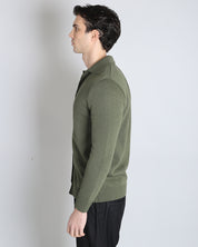 Slim Fit Cardigan in Thread