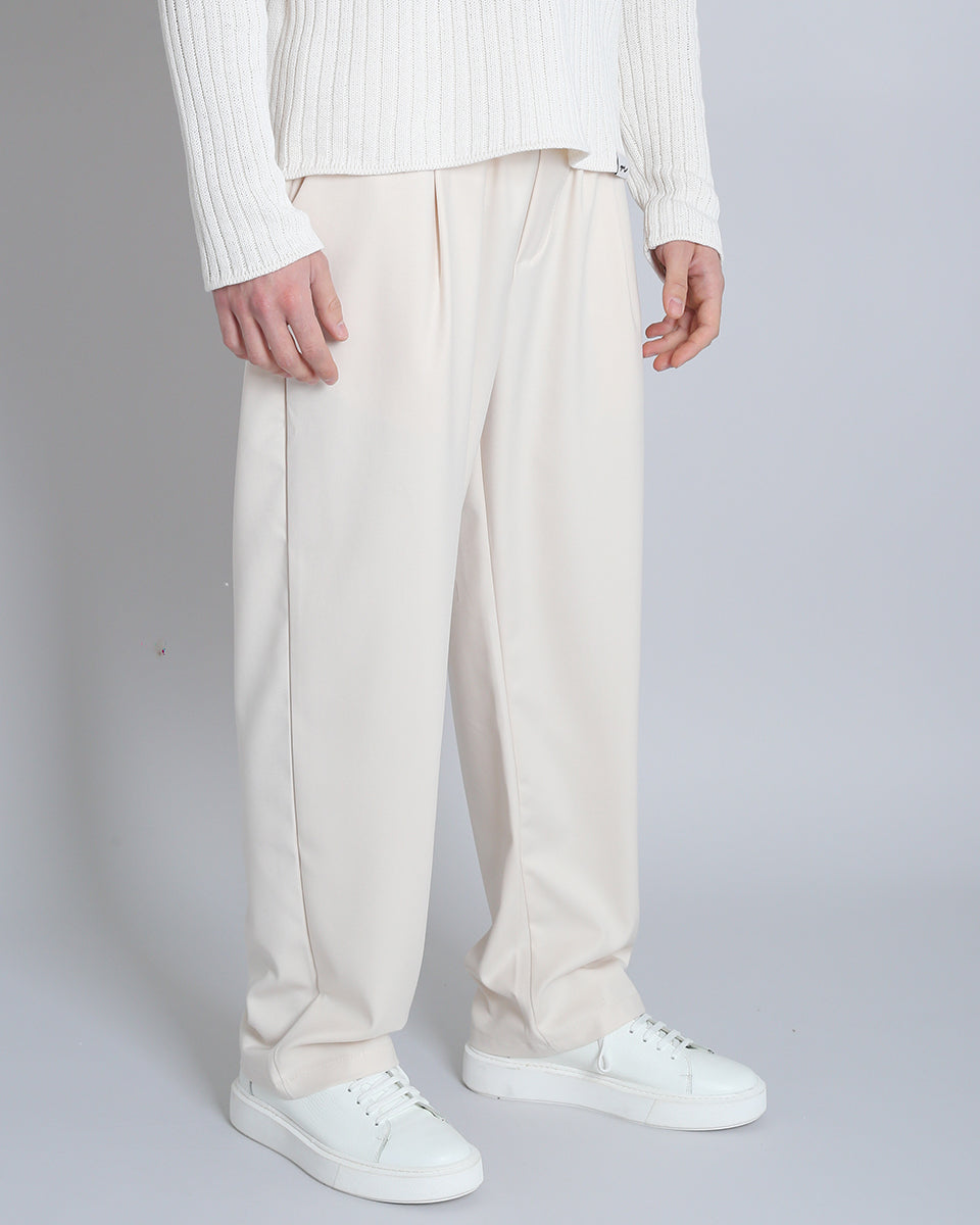 Msm Studio Wide Leg Jogger Pants 