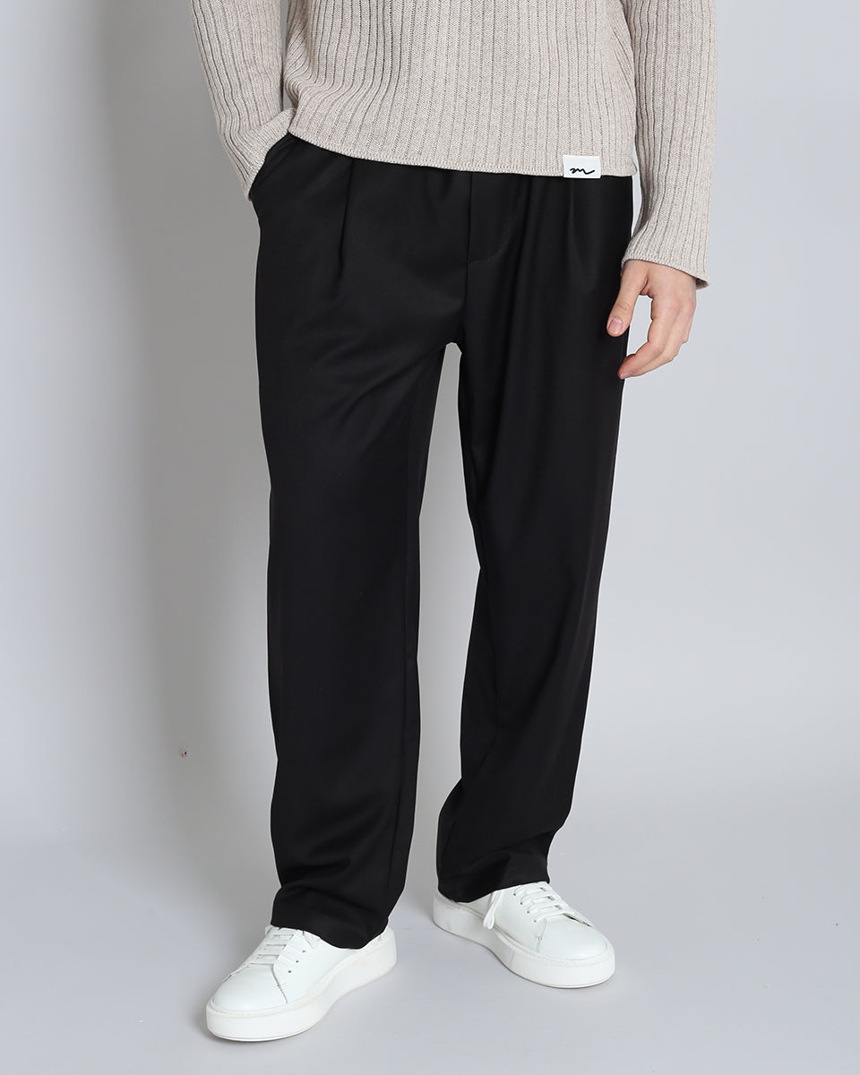 Msm Studio Wide Leg Jogger Pants 