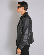 Msm Basic Leather Jacket