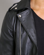 Msm Basic Leather Jacket